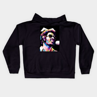 Stevie Wonder wpap Kids Hoodie